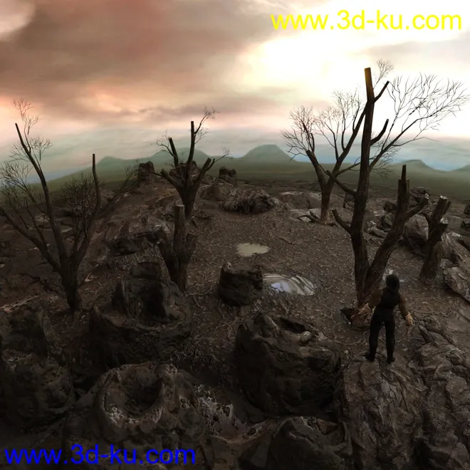 Desolate and Dead Land模型的图片6