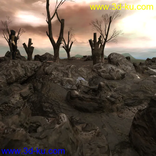 Desolate and Dead Land模型的图片7