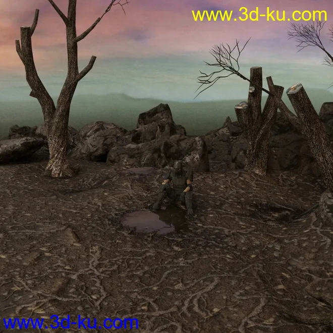 Desolate and Dead Land模型的图片8