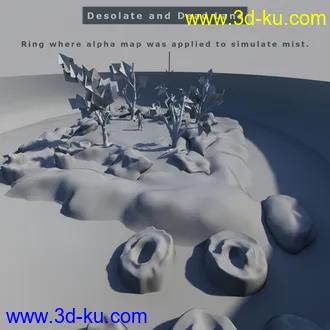 3D打印模型Desolate and Dead Land的图片