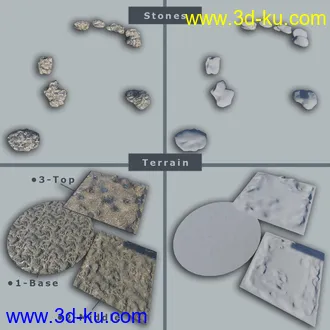 3D打印模型Desolate and Dead Land的图片