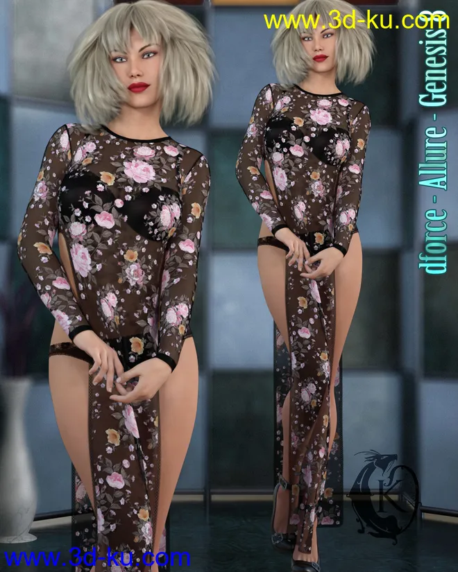 dforce - Allure - Genesis 8模型的图片1