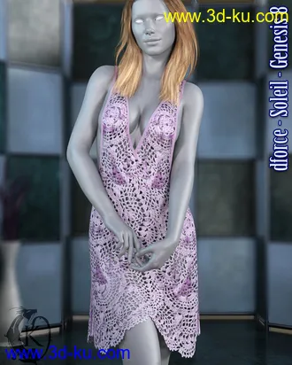 3D打印模型dforce - Soleil - Genesis 8的图片