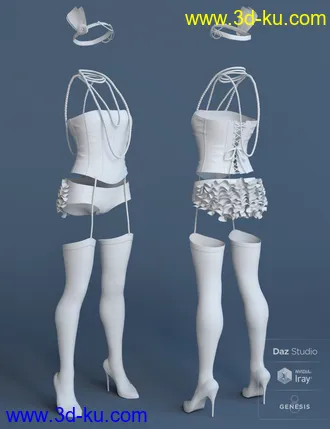 3D打印模型dForce 1920s Boudoir Outfit for Genesis 8 Female(s)dForce 1920s Boudoir Outfit for Genesis 8 Female(s)的图片