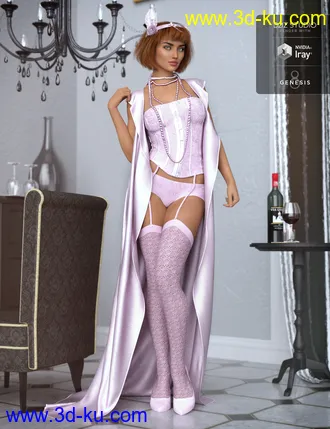 3D打印模型dForce 1920s Boudoir Textures的图片