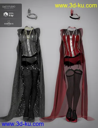 3D打印模型dForce 1920s Boudoir Textures的图片