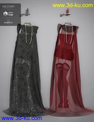 3D打印模型dForce 1920s Boudoir Textures的图片