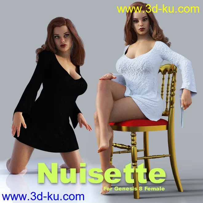 dForce and standard conforming Nuisette for G8F模型的图片1