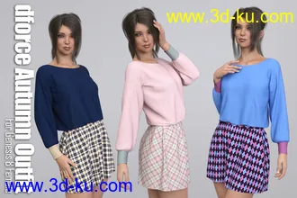 3D打印模型dforce Autumn Outfit的图片