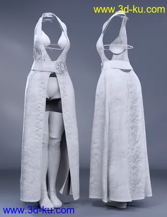 3D打印模型dForce Azahara Outfit for Genesis 8 Female(s)的图片
