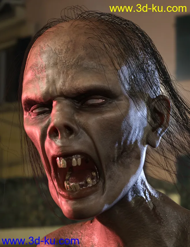 dForce Barely-There Hair for Genesis 8 Male(s)模型的图片1