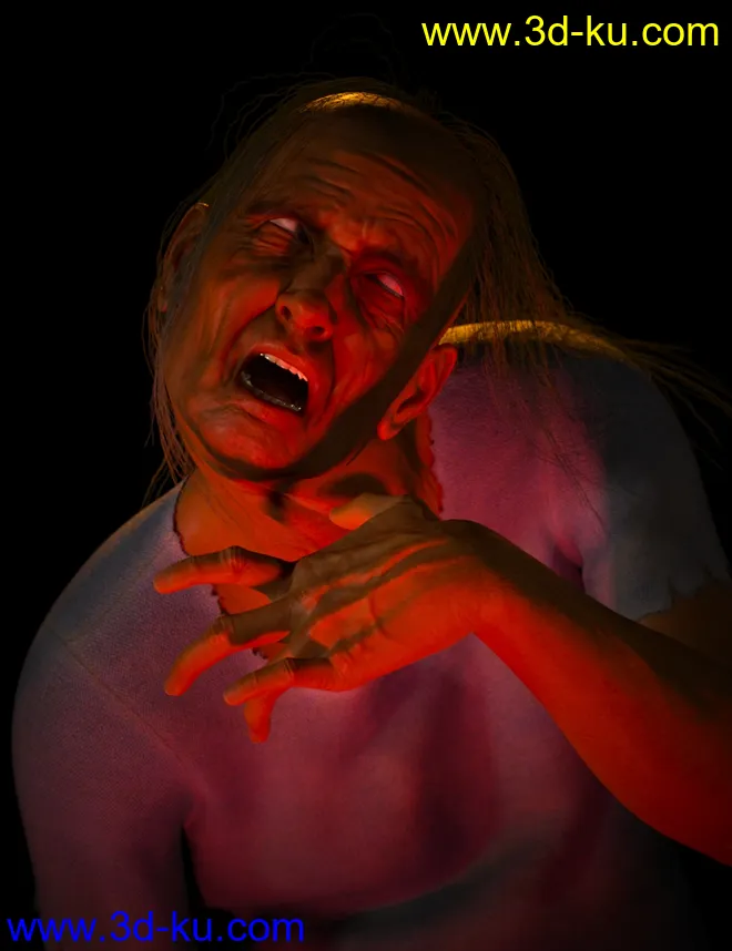 dForce Barely-There Hair for Genesis 8 Male(s)模型的图片4