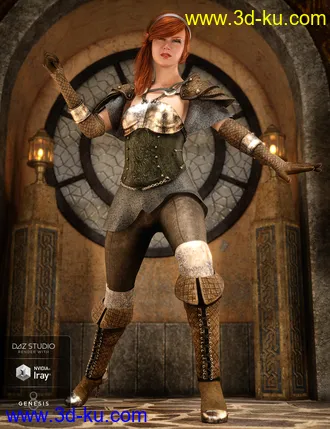 3D打印模型dForce Blackwater Guild Outfit Textures的图片