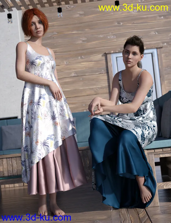 dForce Boho Boutique Serenity模型的图片1