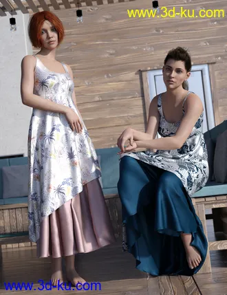 3D打印模型dForce Boho Boutique Serenity的图片