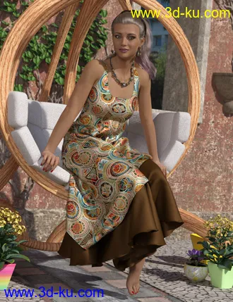 3D打印模型dForce Boho Boutique Serenity - Allure的图片