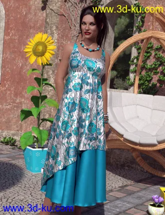 3D打印模型dForce Boho Boutique Serenity - Allure的图片