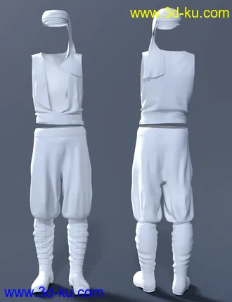 3D打印模型dForce Brahim for Genesis 8 Male(s)的图片