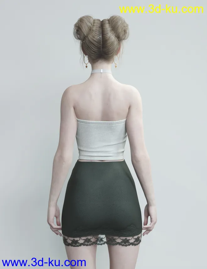 dForce Coldhearted Outfit for Genesis 8 Female(s)模型的图片3