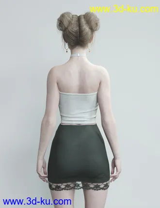 3D打印模型dForce Coldhearted Outfit for Genesis 8 Female(s)的图片