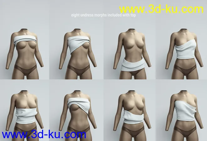 dForce Coldhearted Outfit for Genesis 8 Female(s)模型的图片9