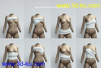 3D打印模型dForce Coldhearted Outfit for Genesis 8 Female(s)的图片