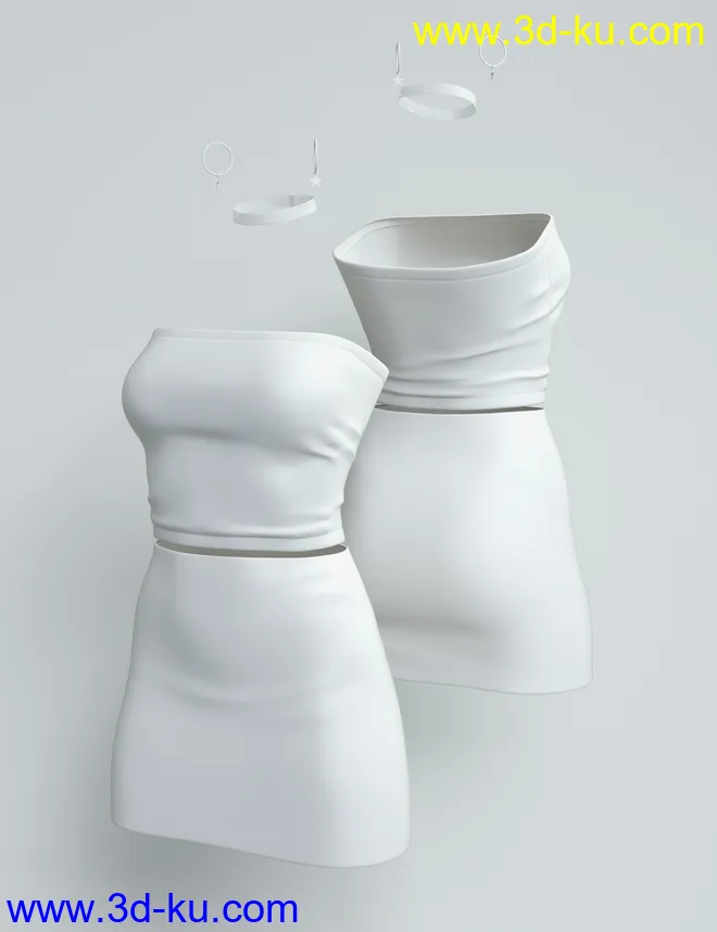 dForce Coldhearted Outfit for Genesis 8 Female(s)模型的图片11