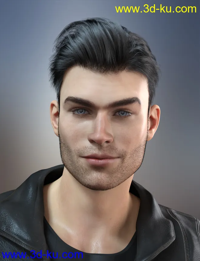 dForce Corporate Hair for Genesis 8 Male and Female(s)模型的图片9