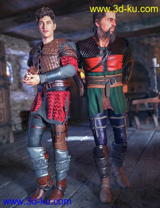 3D打印模型dForce Dark Lore Outfit Textures的图片