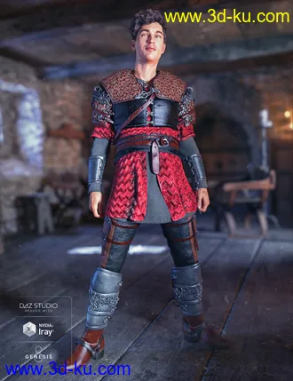 3D打印模型dForce Dark Lore Outfit Textures的图片