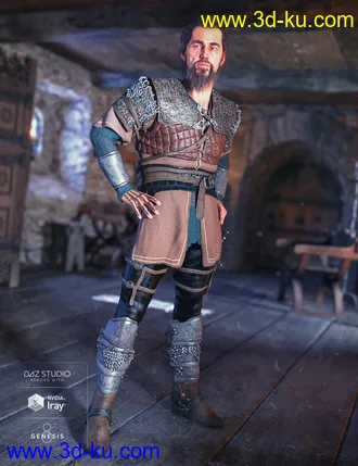 3D打印模型dForce Dark Lore Outfit Textures的图片