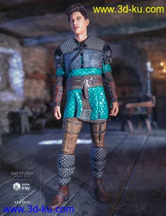 3D打印模型dForce Dark Lore Outfit Textures的图片