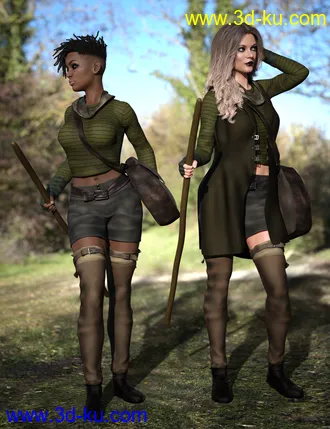 3D打印模型dForce Despair for Genesis 8 Female(s)的图片