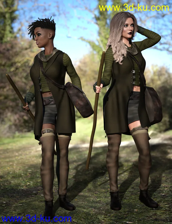 dForce Despair for Genesis 8 Female(s)模型的图片5