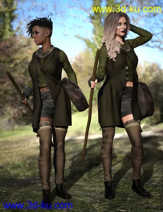 3D打印模型dForce Despair for Genesis 8 Female(s)的图片