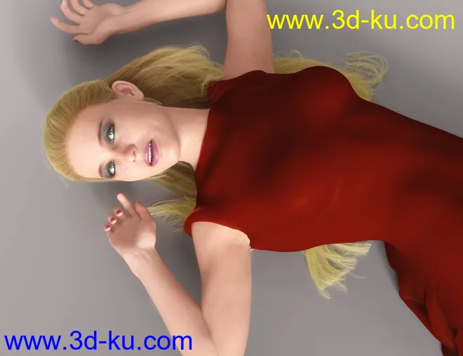 dForce Duchess Hair for Genesis 8 Female模型的图片9