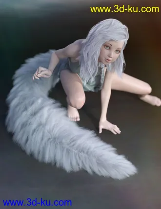 3D打印模型dForce Furry Tail的图片