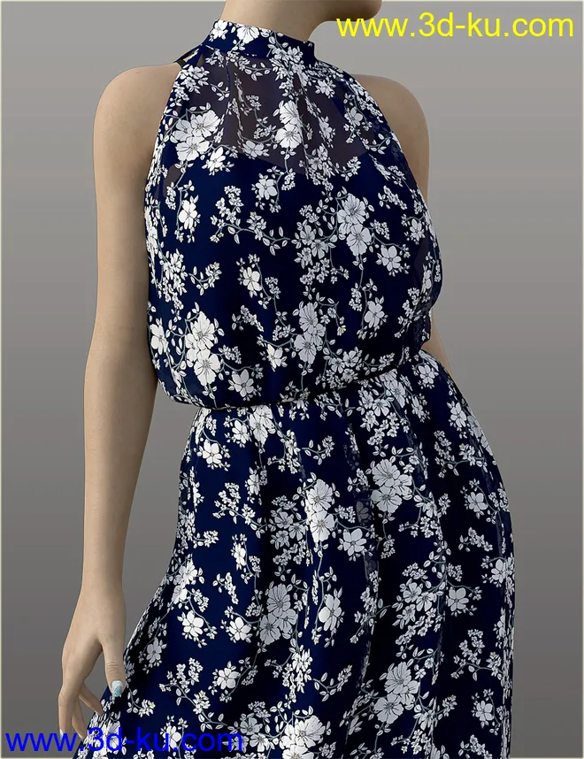 dForce H&C Summer Resort Outfits for Genesis 8 Female(s)模型的图片6