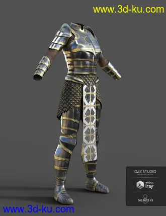 3D打印模型dForce High Paladin Textures的图片