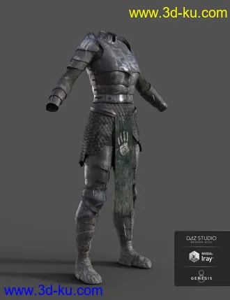 3D打印模型dForce High Paladin Textures的图片