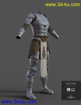 3D打印模型dForce High Paladin Textures的图片