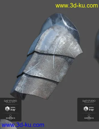 3D打印模型dForce High Paladin Textures的图片