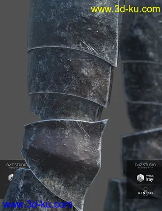 3D打印模型dForce High Paladin Textures的图片