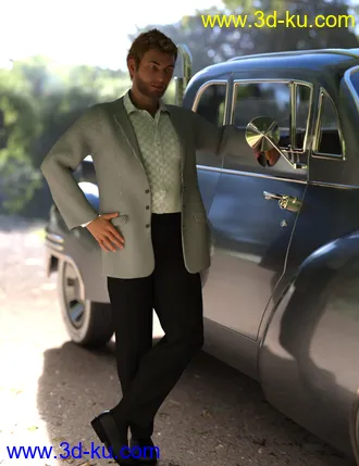 3D打印模型dForce Informal Suit for Genesis 8 Male(s)的图片