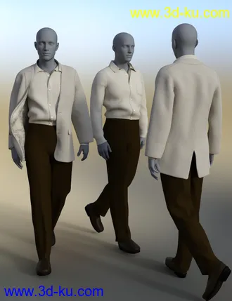 3D打印模型dForce Informal Suit for Genesis 8 Male(s)的图片