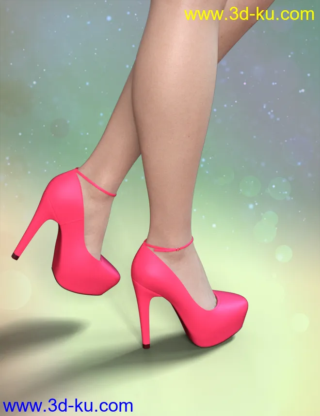 dForce K-Pop Girls 2 Outfits for Genesis 8 Female(s)模型的图片7