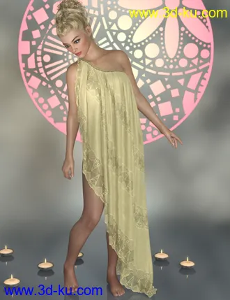 3D打印模型dForce Mai Outfit的图片