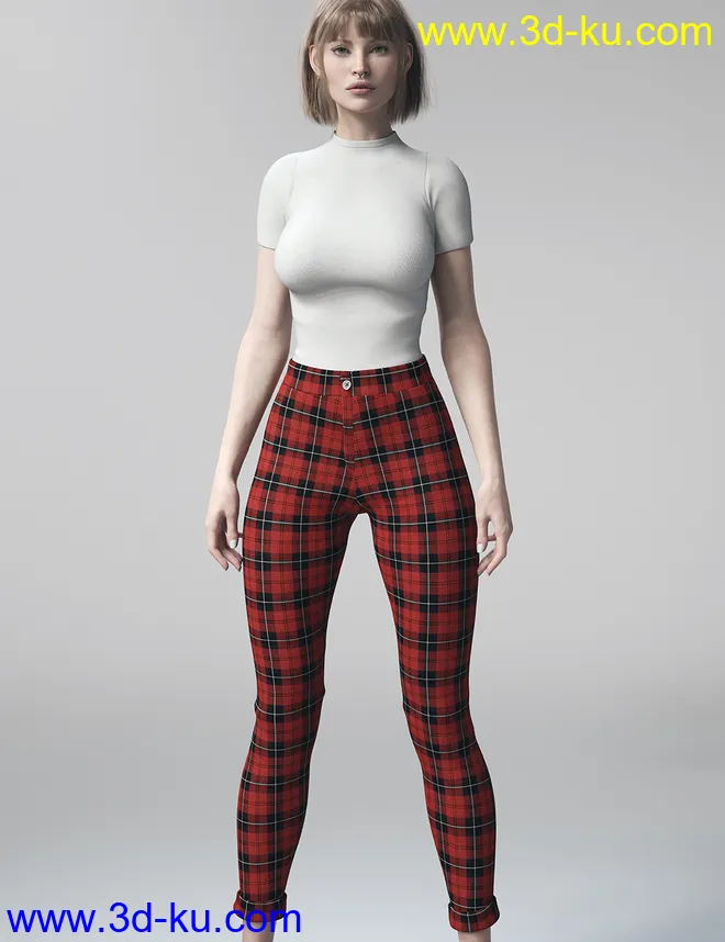 dForce Marmalade Outfit for Genesis 8 Female(s)模型的图片2
