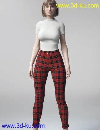 3D打印模型dForce Marmalade Outfit for Genesis 8 Female(s)的图片