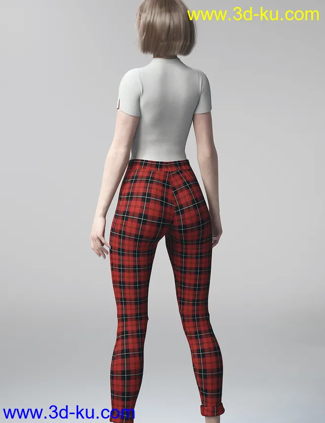 dForce Marmalade Outfit for Genesis 8 Female(s)模型的图片3
